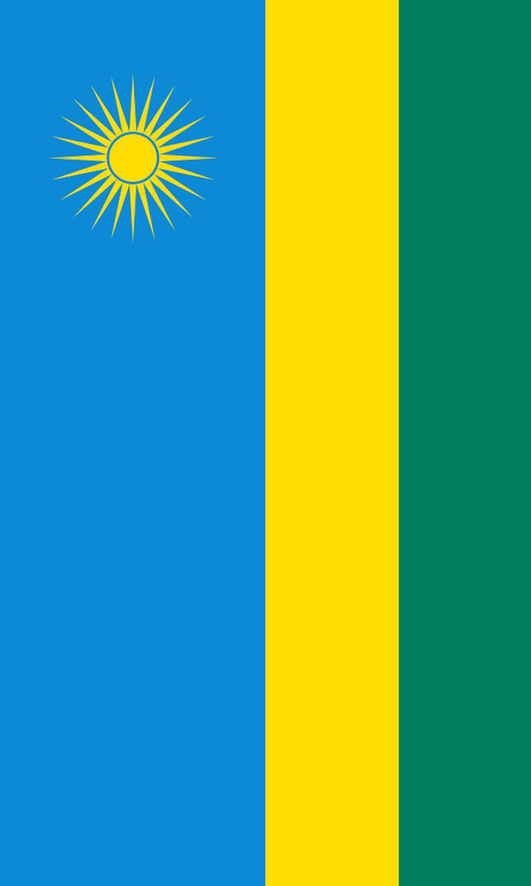 Tischbanner Ruanda