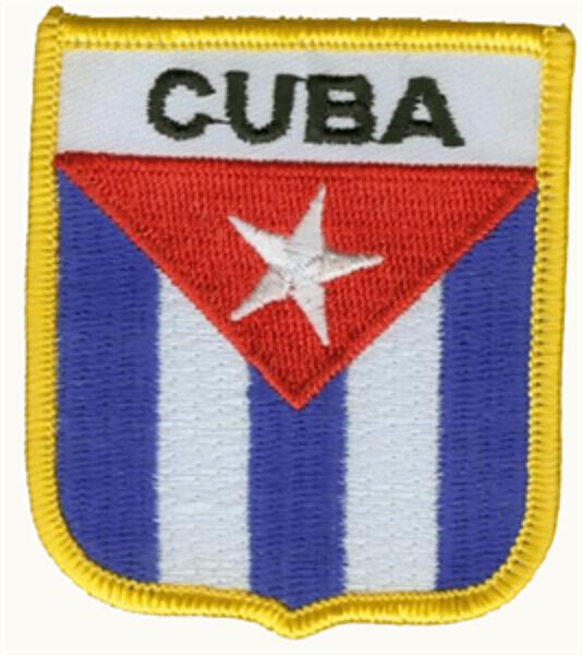 Wappenaufnäher Kuba