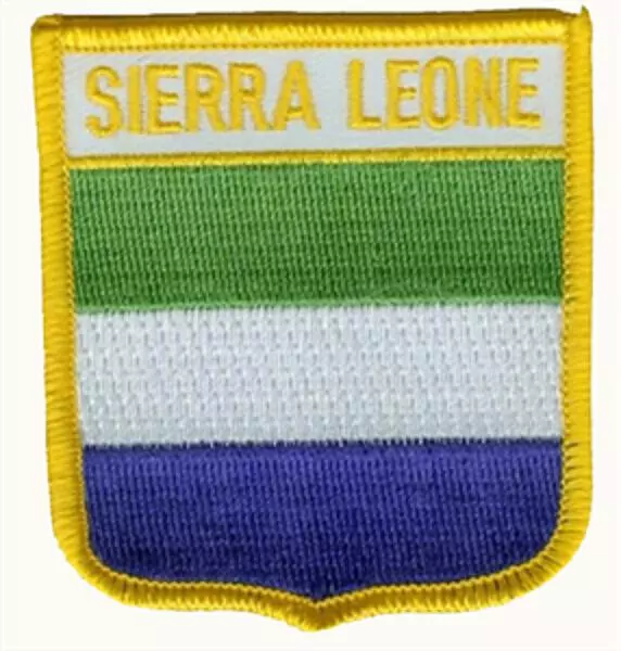 Wappenaufnäher Sierra Leone