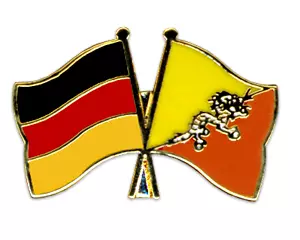 Freundschaftspin Deutschland Bhutan