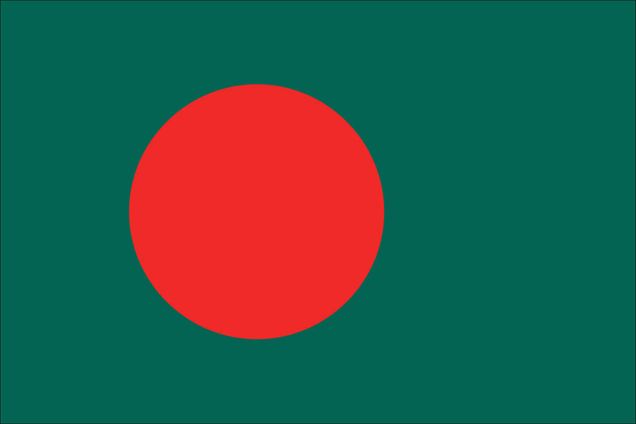 Flagge Bangladesch 80 g/m²