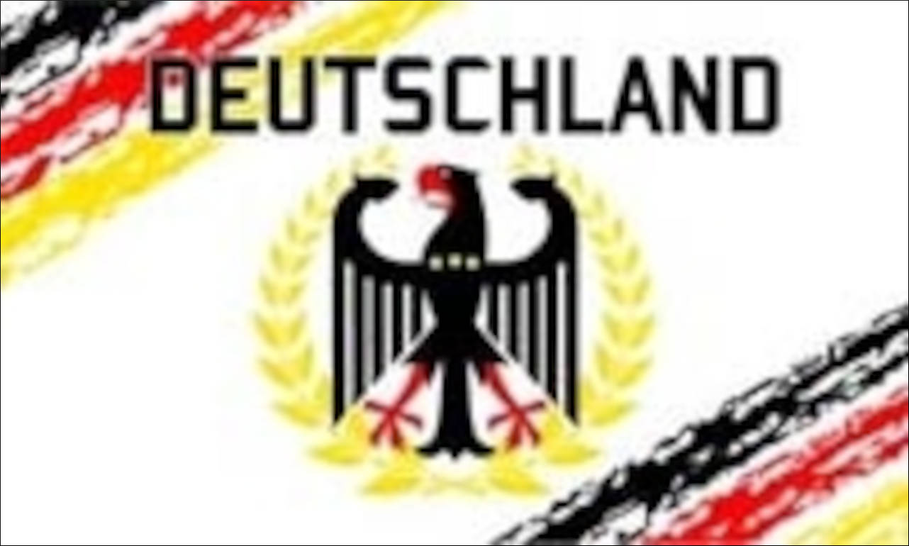 Flagge Deutschland weiß