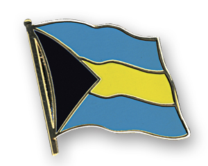 Flaggenpin Bahamas