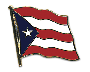 Flaggenpin Puerto Rico