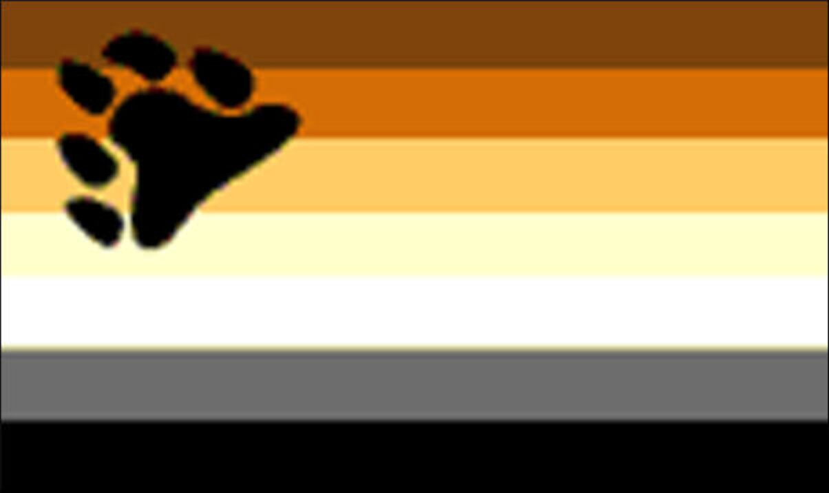 Flagge Gay Pride Bear
