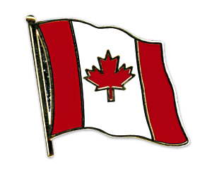 Flaggenpin Kanada