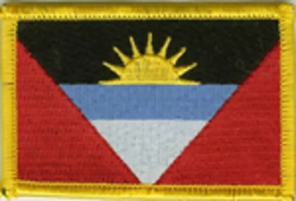 Flaggenaufnäher Antigua und Barbuda