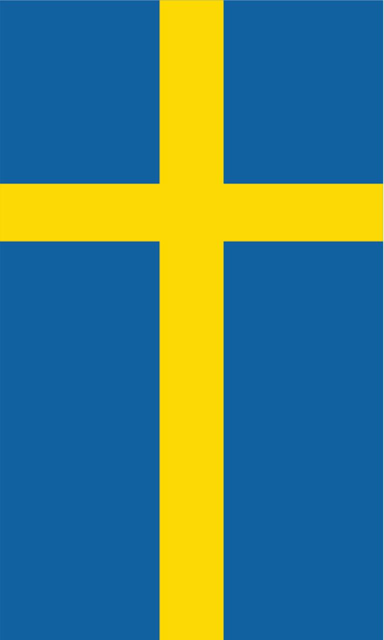 Tischbanner Schweden