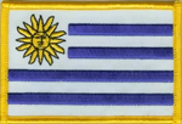 Flaggenaufnäher Uruguay