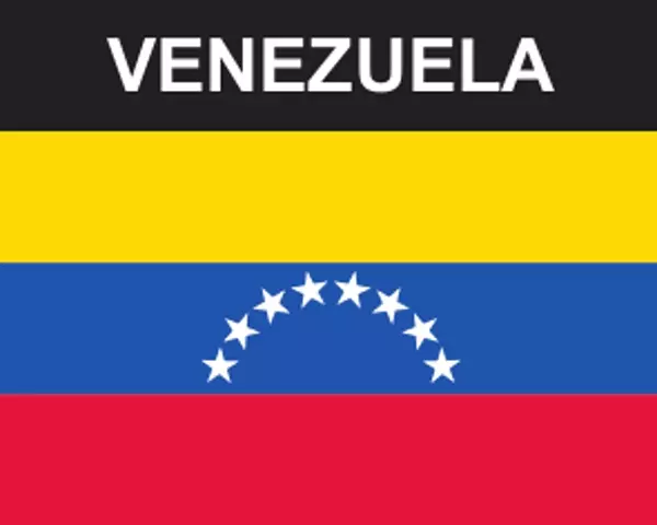 Flaggenaufkleber Venezuela
