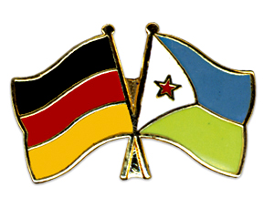 Freundschaftspin Deutschland Dschibuti