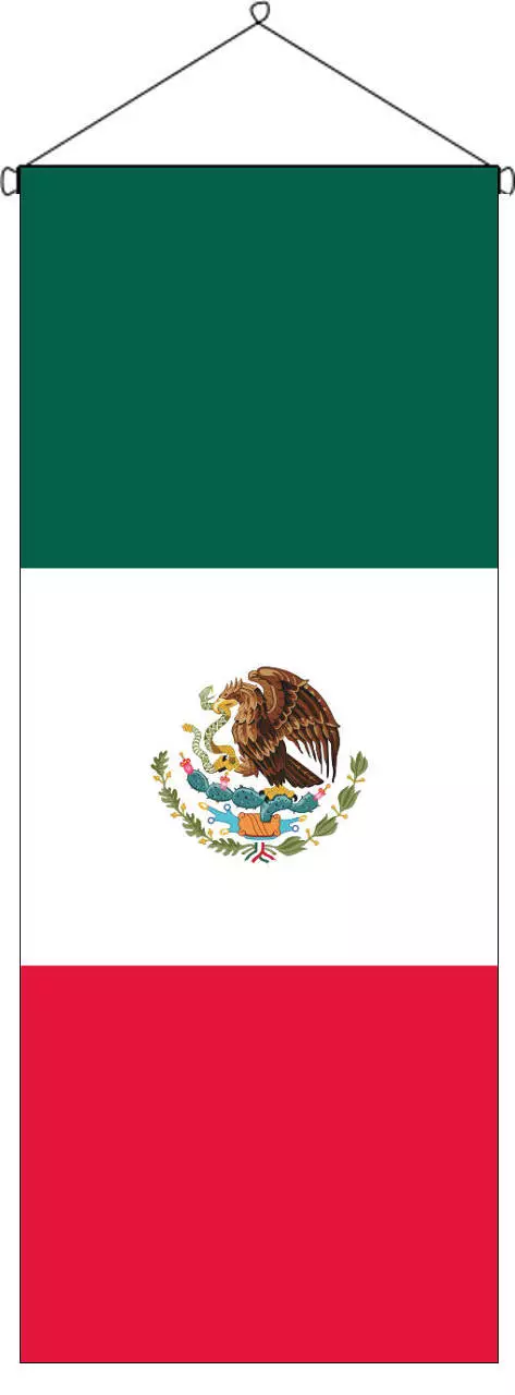 Flaggenbanner Mexiko