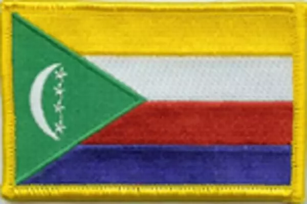 Flaggenaufnäher Komoren