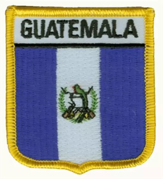 Wappenaufnäher Guatemala