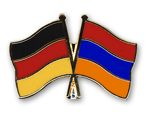 Freundschaftspin Deutschland Armenien