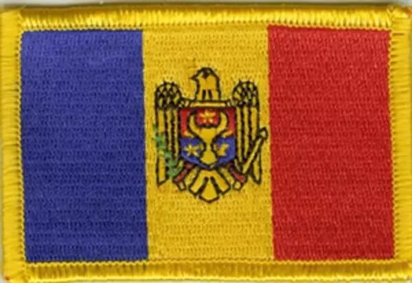 Flaggenaufnäher Moldawien