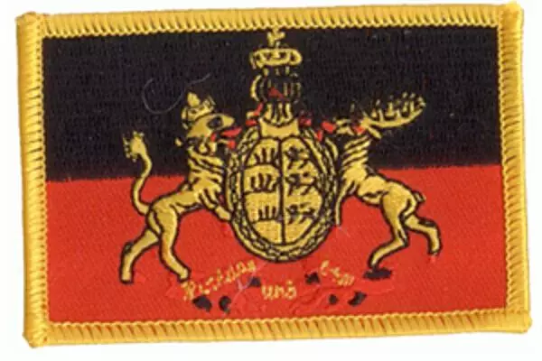 Flaggenaufnäher Königreich Württemberg