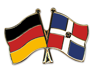 Freundschaftspin Deutschland Dominikanische Republik