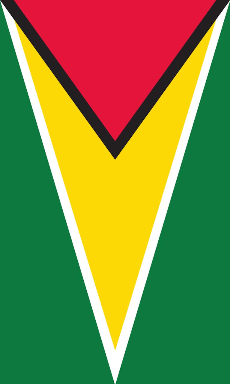Tischbanner Guyana
