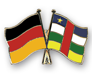 Freundschaftspin Deutschland Zentralafrikanische Republik