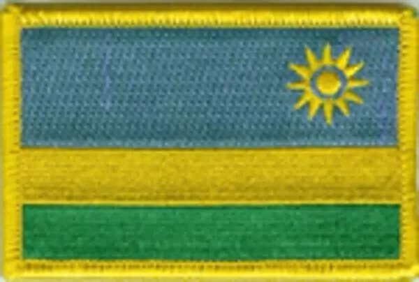 Flaggenaufnäher Ruanda