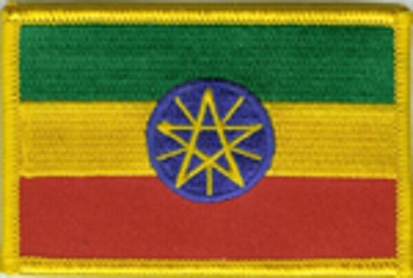 Flaggenaufnäher Äthiopien