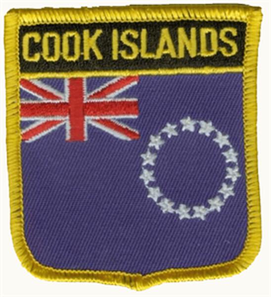 Wappenaufnäher Cookinseln