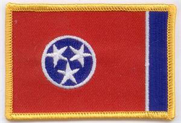 Flaggenaufnäher Tennessee