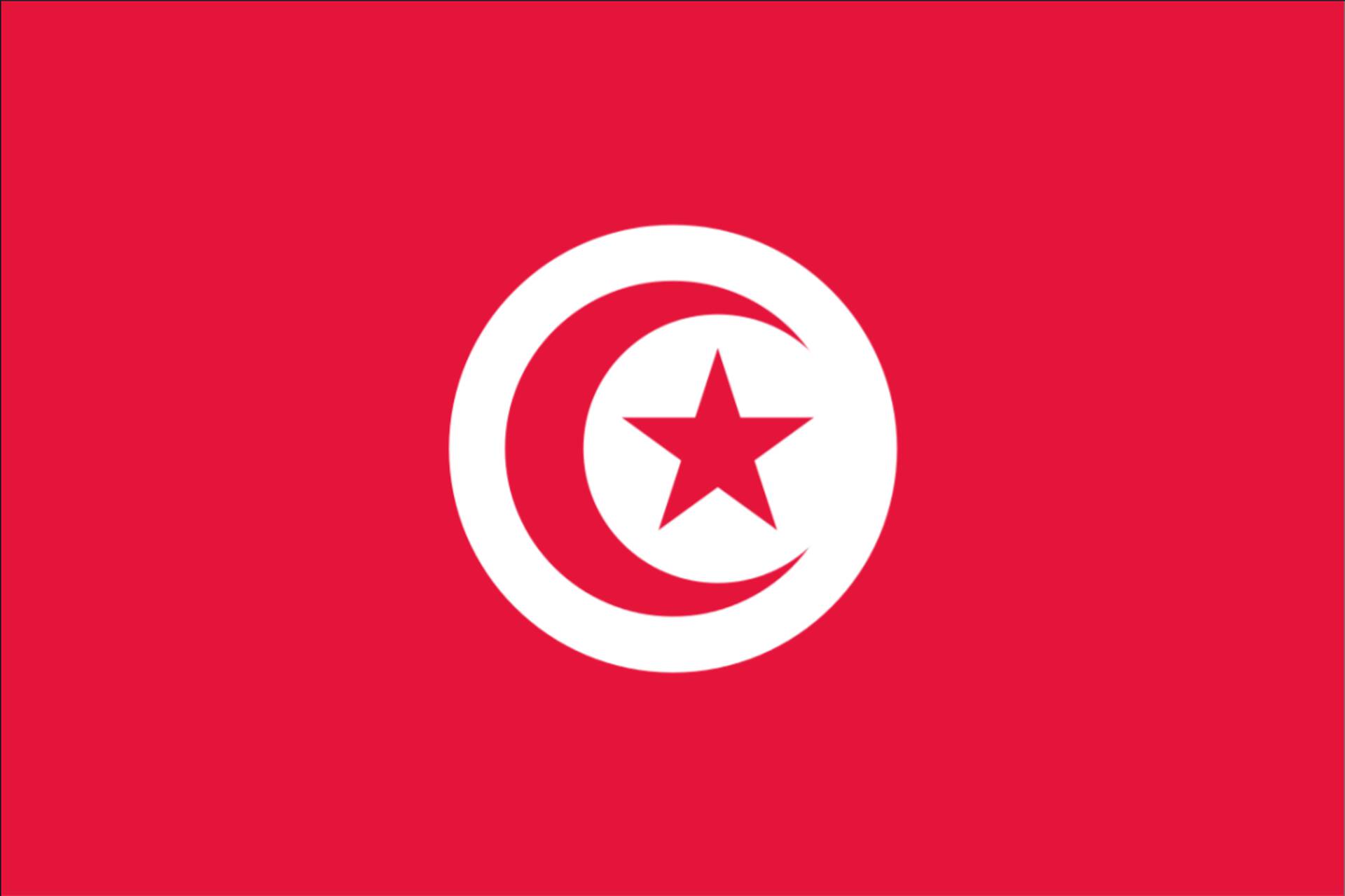 Flagge Tunesien 80 g/m²