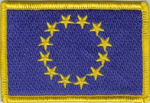 Flaggenaufnäher Europa