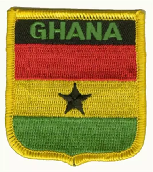Wappenaufnäher Ghana