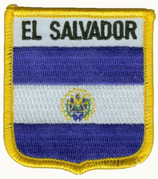 Wappenaufnäher El Salvador
