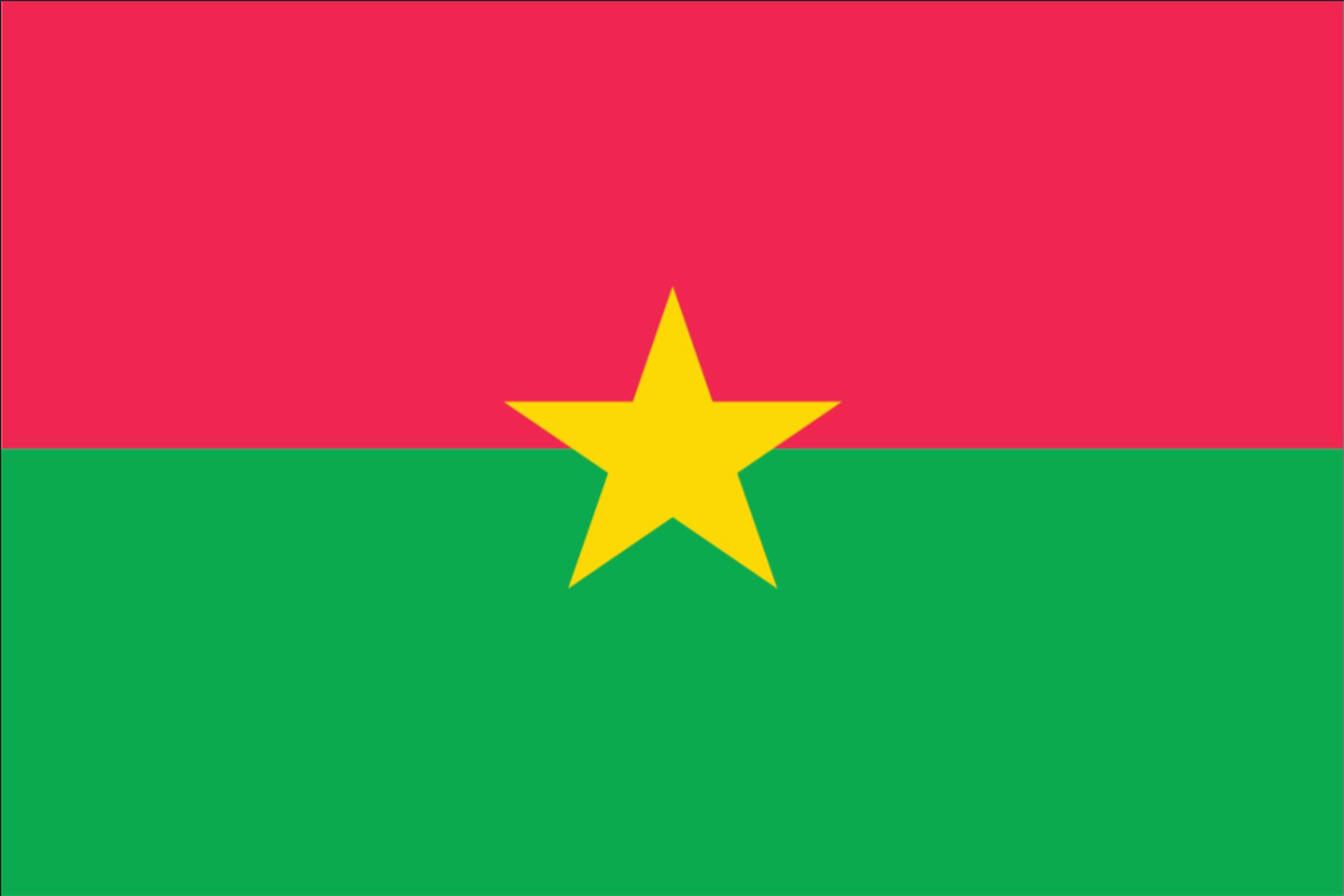 Flagge Burkina Faso 80 g/m²
