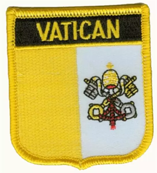 Wappenaufnäher Vatikan