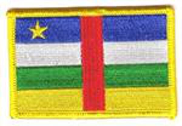Flaggenaufnäher Zentralafrikanische Republik
