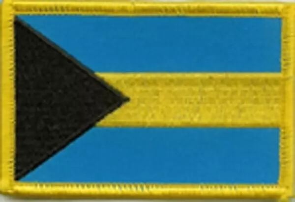 Flaggenaufnäher Bahamas