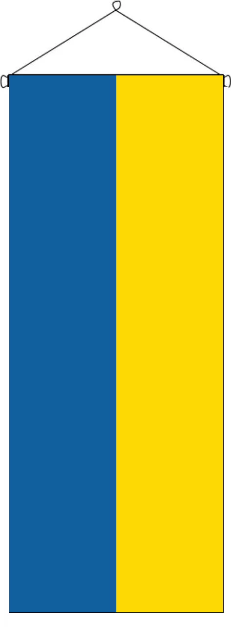 Flaggenbanner Ukraine