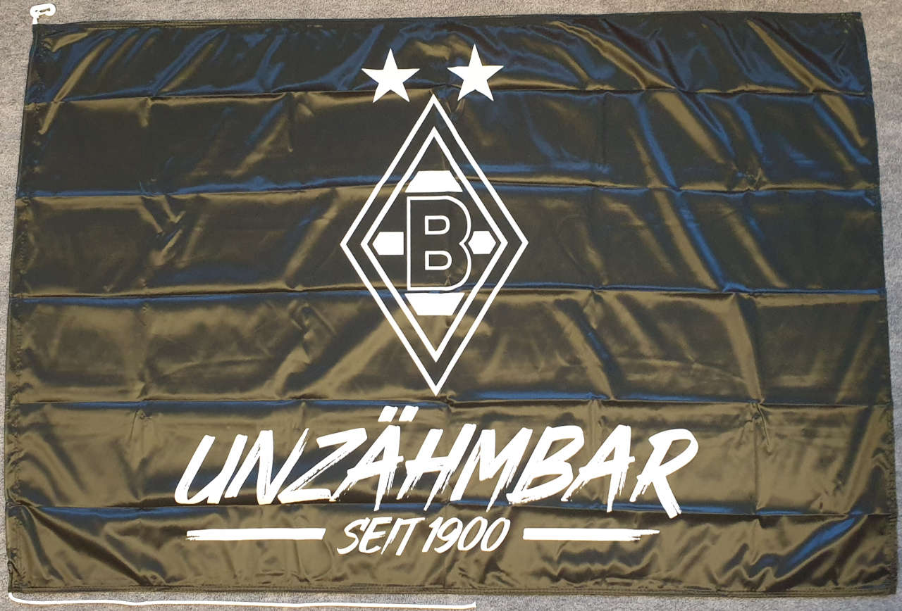 Borussia Mönchengladbach Flagge unzähmbar