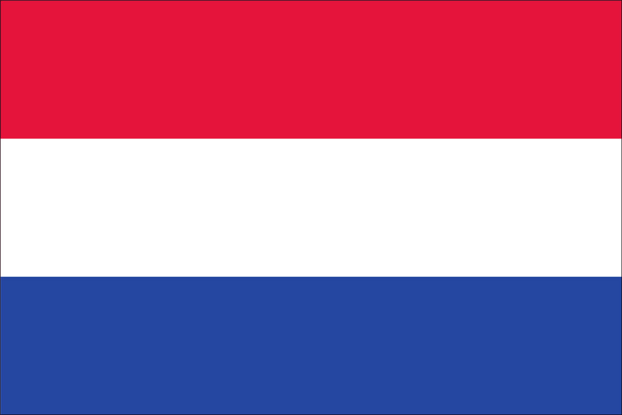 Flagge Niederlande 110 g/m² Querformat