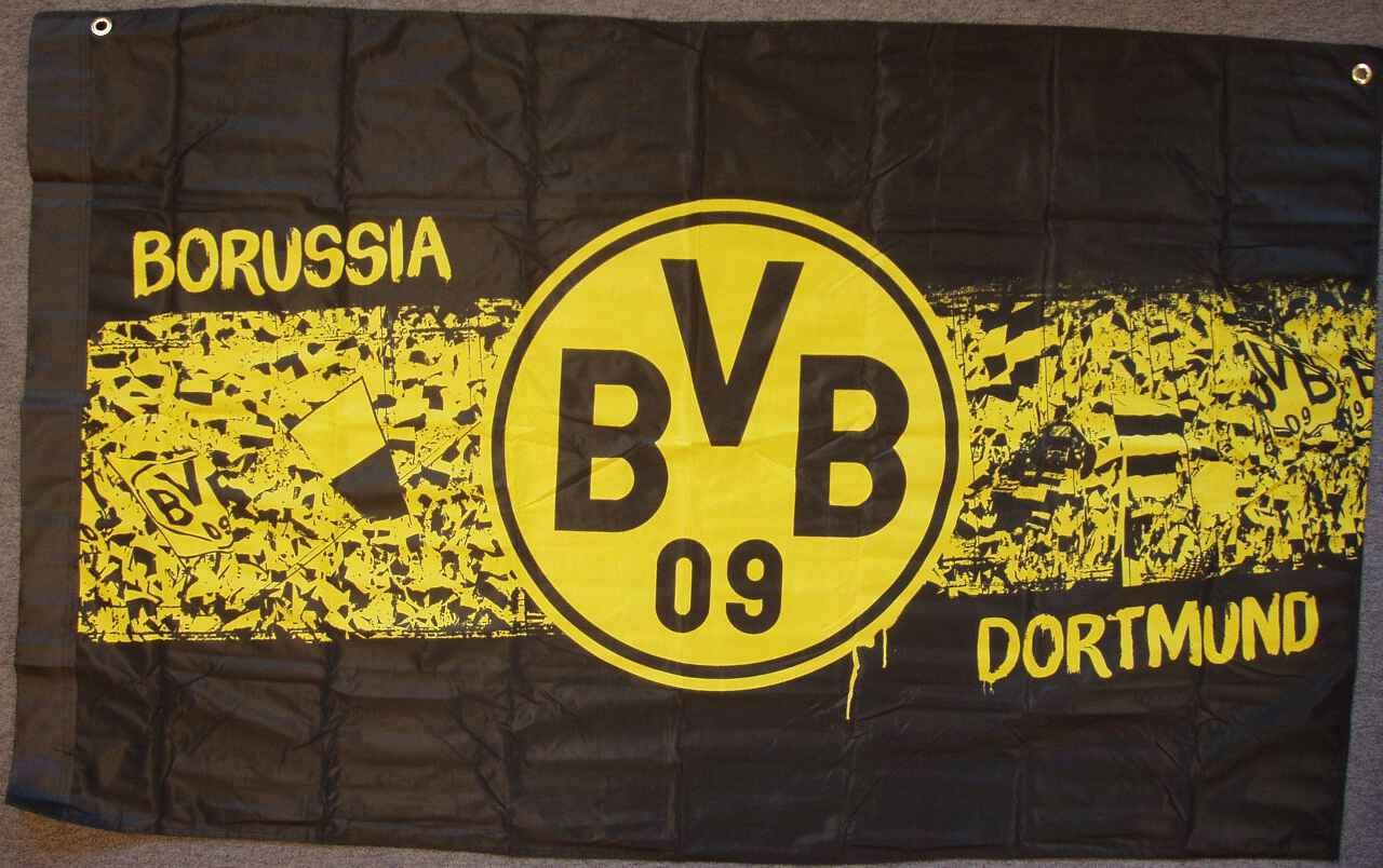 Borussia Dortmund Zimmerflagge Südtribüne