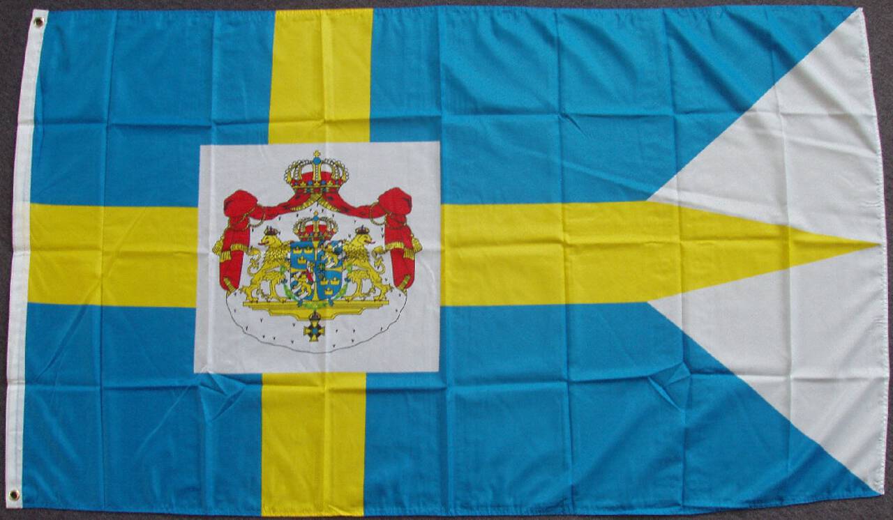Flagge Schweden Royal