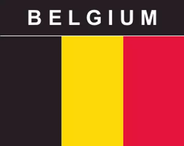 Flaggenaufkleber Belgien