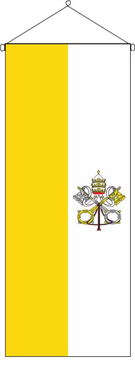 Flaggenbanner Vatikan