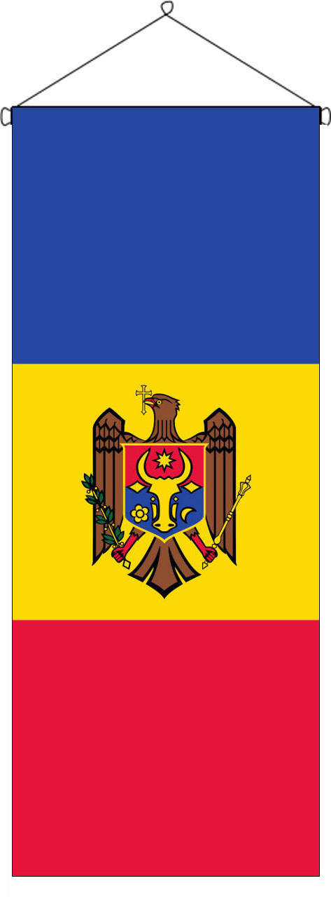 Flaggenbanner Moldawien