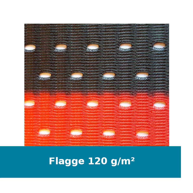 flaggenmeer Kategorie Flaggen aus gelochtem Spezialmeshpolyester 120 g/m²
