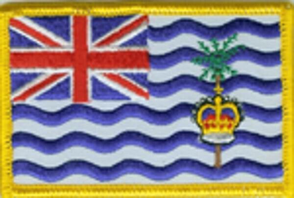 Flaggenaufnäher Britisch Indischer Ozean