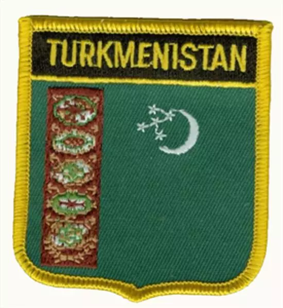 Wappenaufnäher Turkmenistan