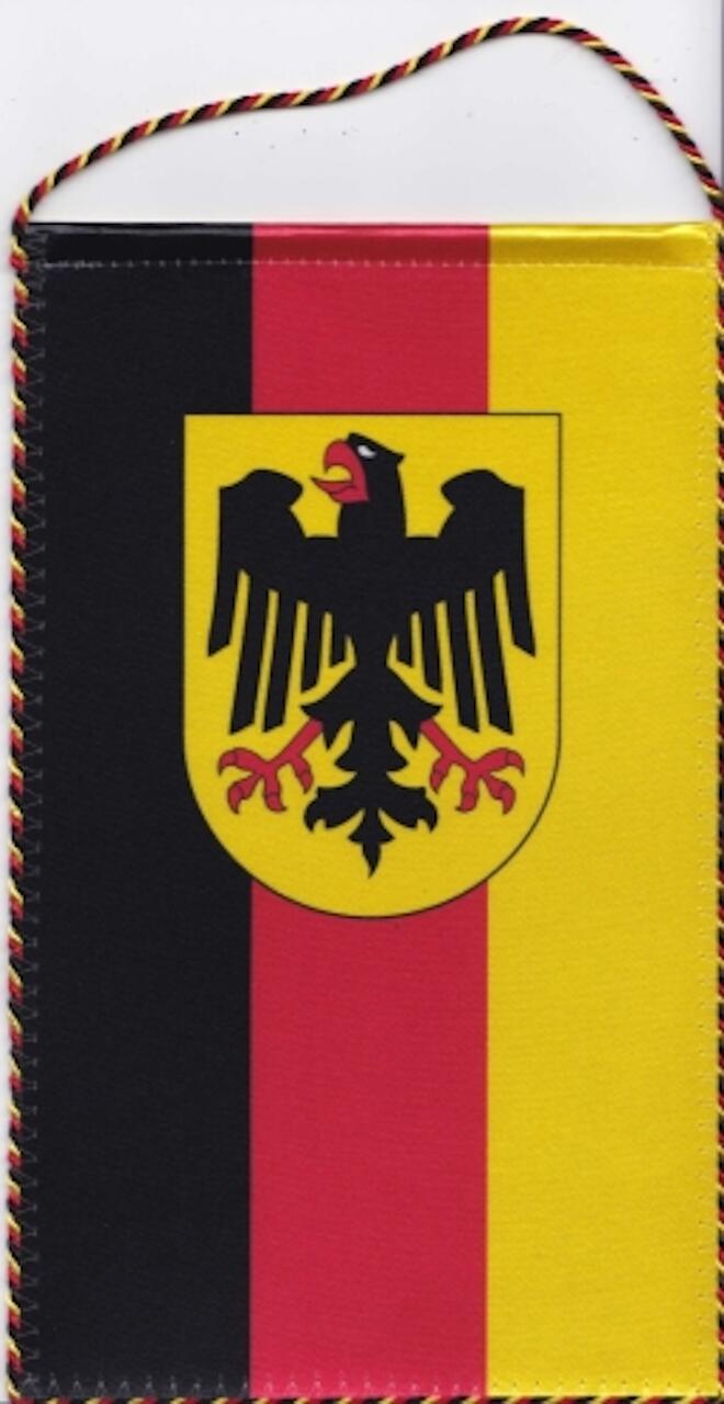 Tischbanner Deutschland Bundesdienstflagge Foto