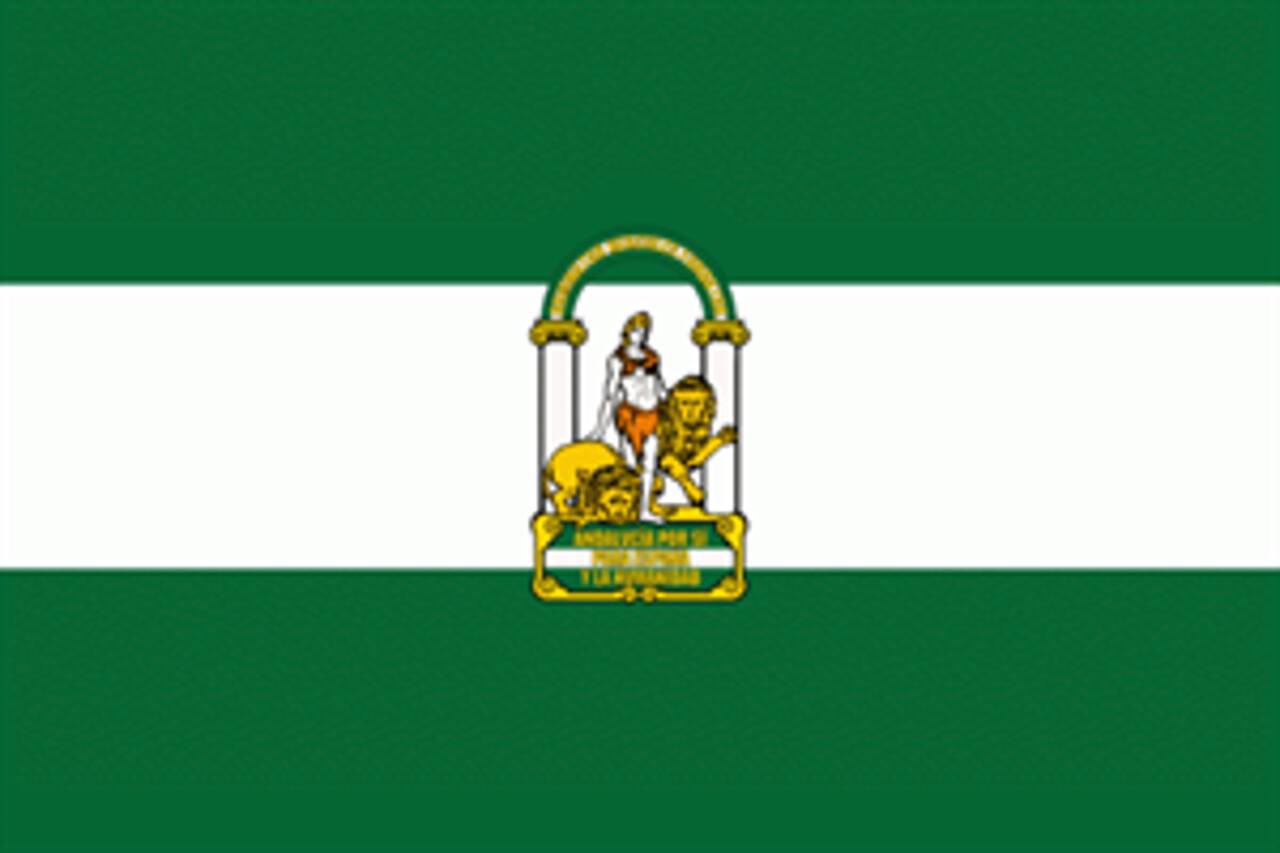Flagge Andalusien 80 g/m²