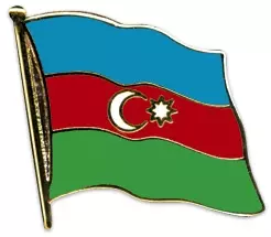 Flaggenpin Aserbaidschan